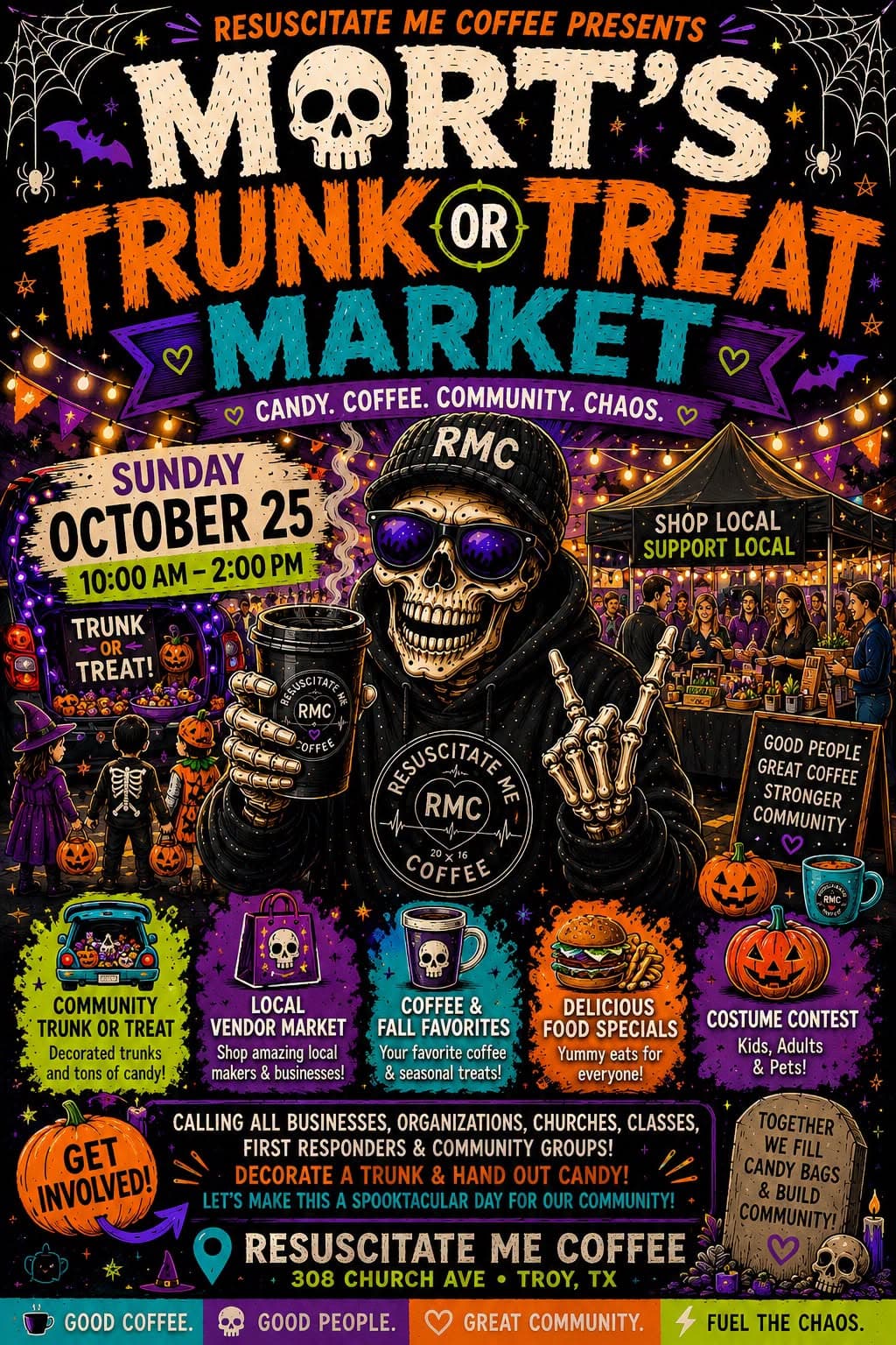 Mort’s Trunk or Treat Market