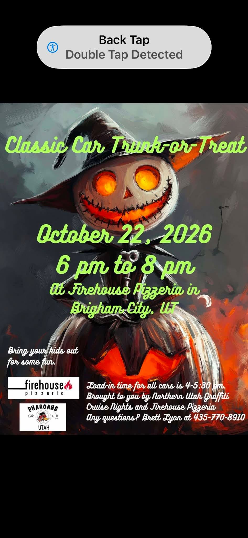 Northern Utah Graffiti Cruise Nights Classic Car Trunk-or-Treat