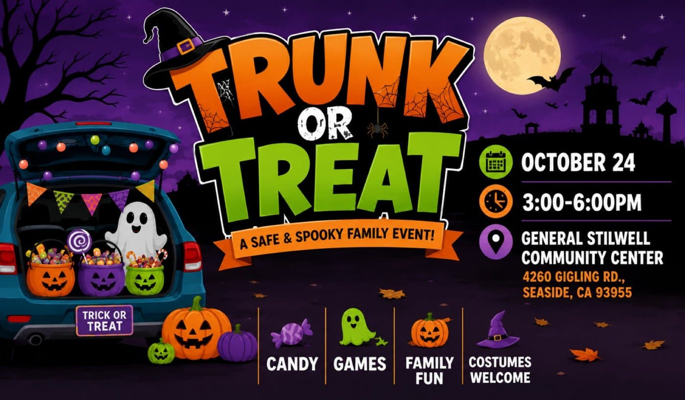 Presidio of Monterey DFMWR Trunk or Treat