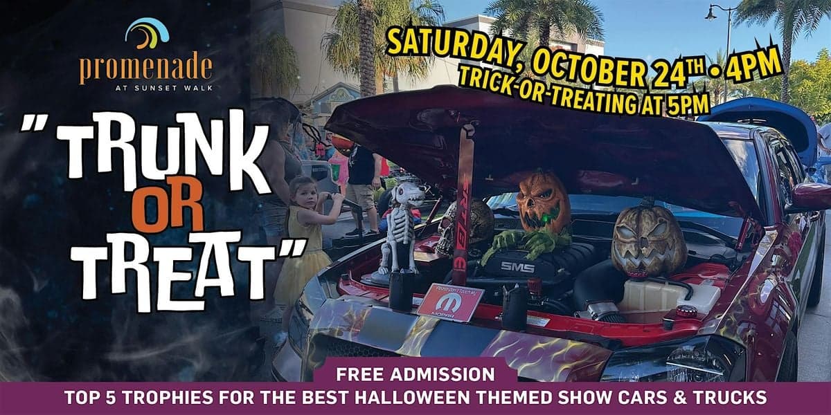 Promenade at Sunset Walk Trunk or Treat