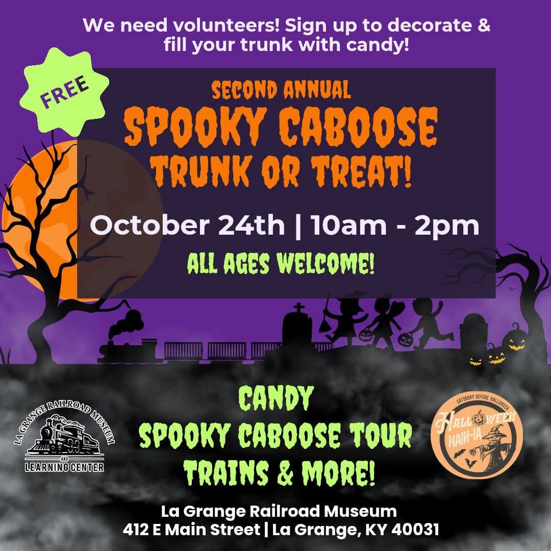 Second Annual Spooky Caboose Trunk or Treat