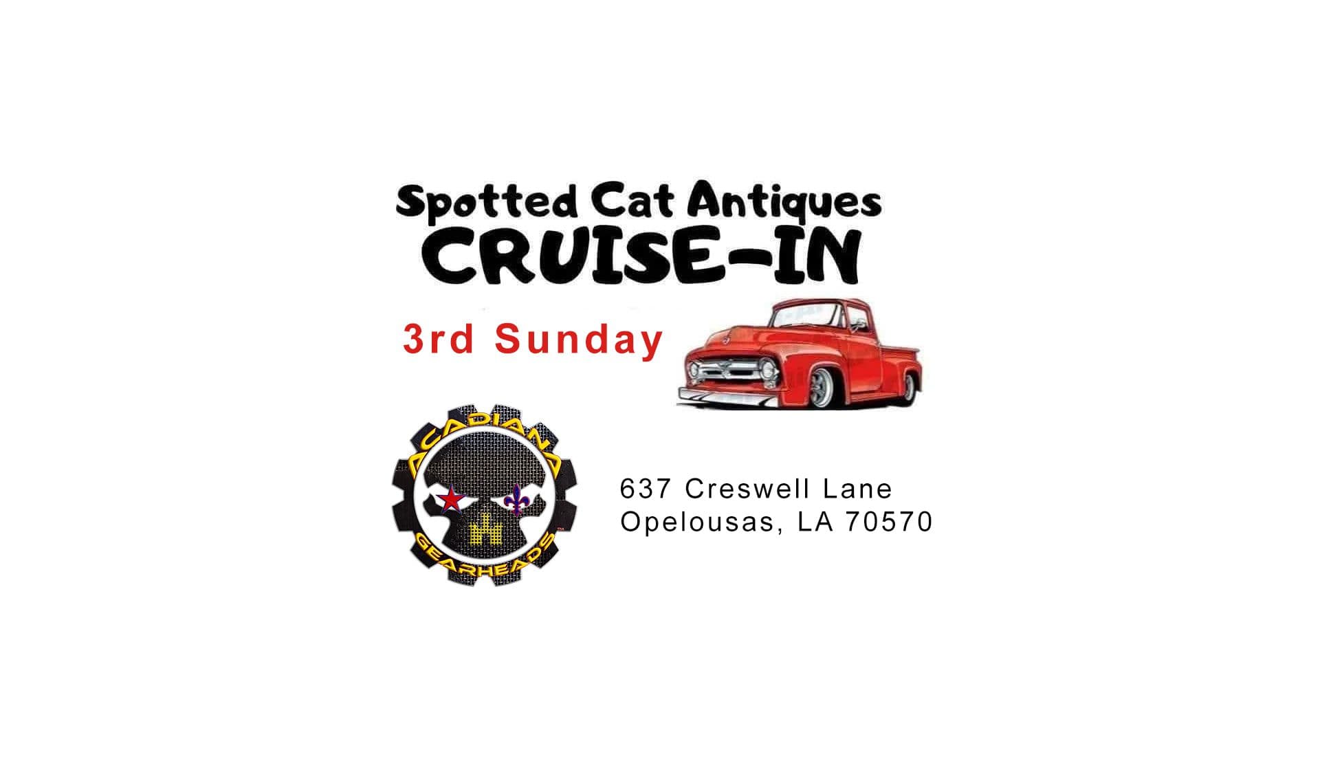 Spotted Cat Antiques Cruise-In