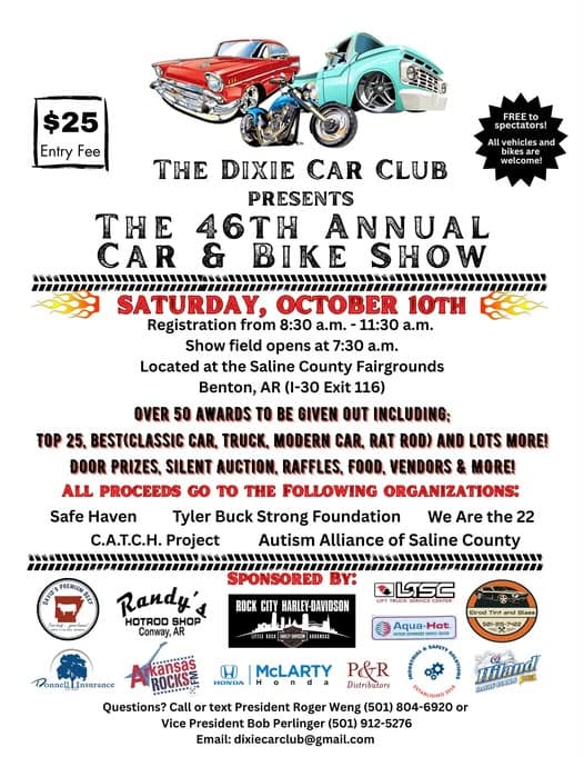 The Dixie Car Club 46th Annual Car & Bike Show
