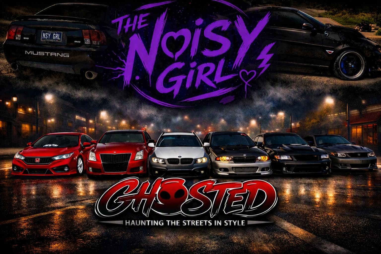 The Noisy Girl & Ghosted Benefit Car, Truck, & Bike Show