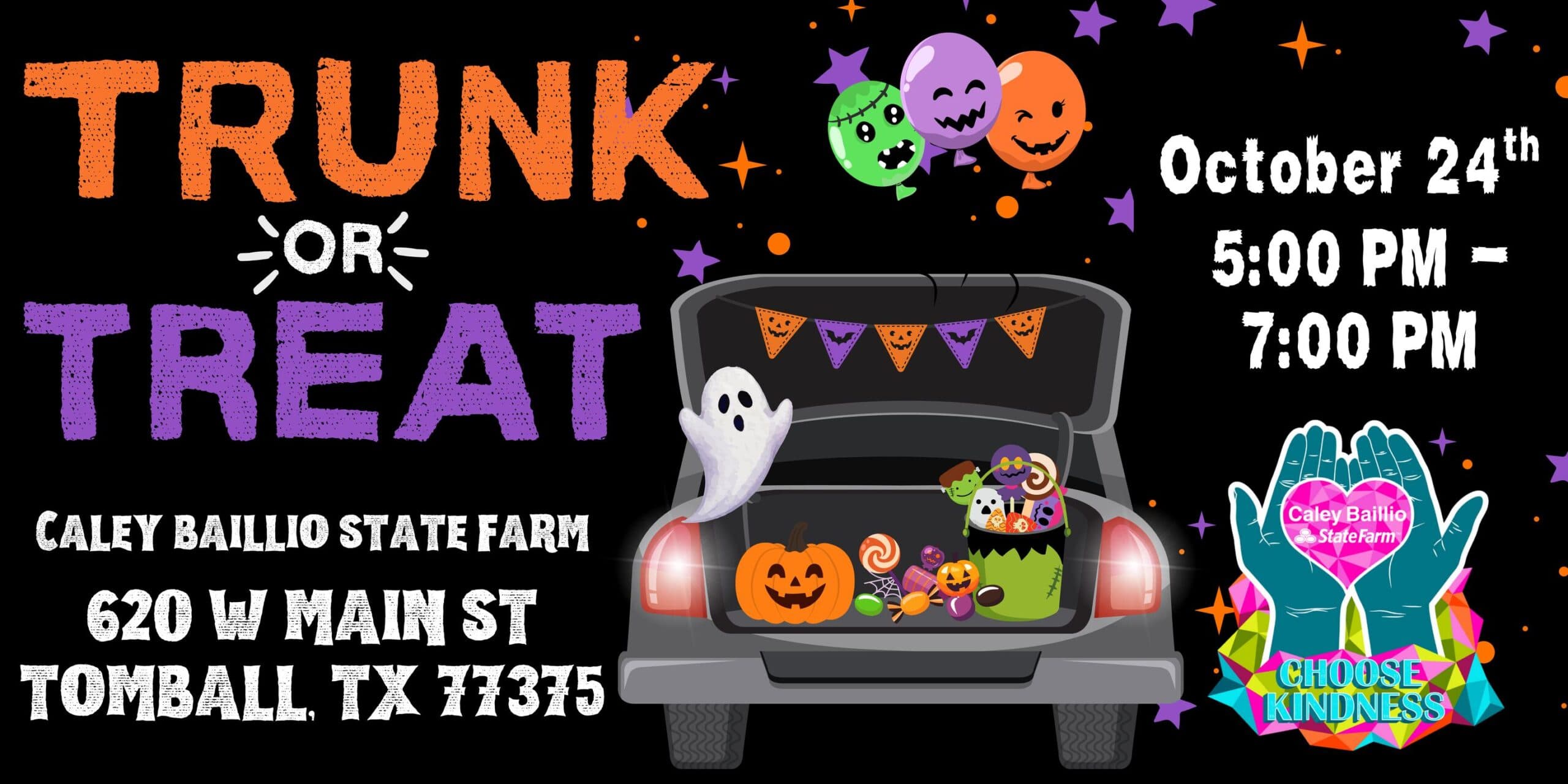 Trunk or Treat – Caley Baillio State Farm
