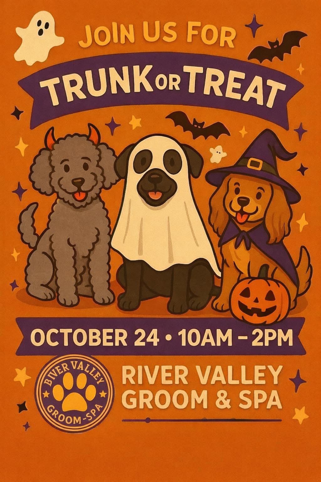 Trunk or Treat at River Valley Groom & Spa
