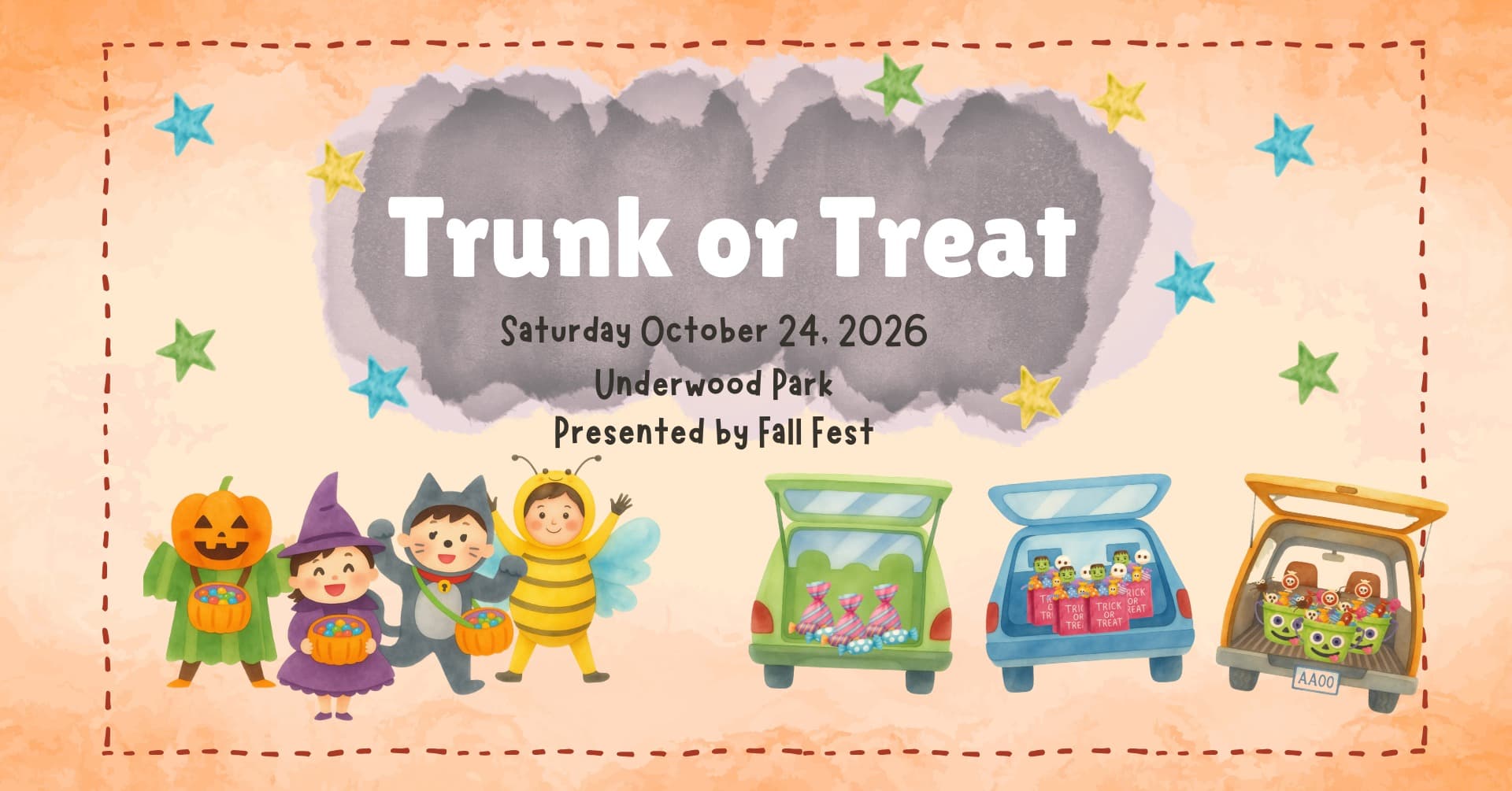 Trunk or Treat by Fall Fest – Lake City