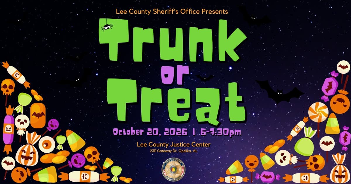 Trunk-or-Treat by Lee County Sheriff’s Office