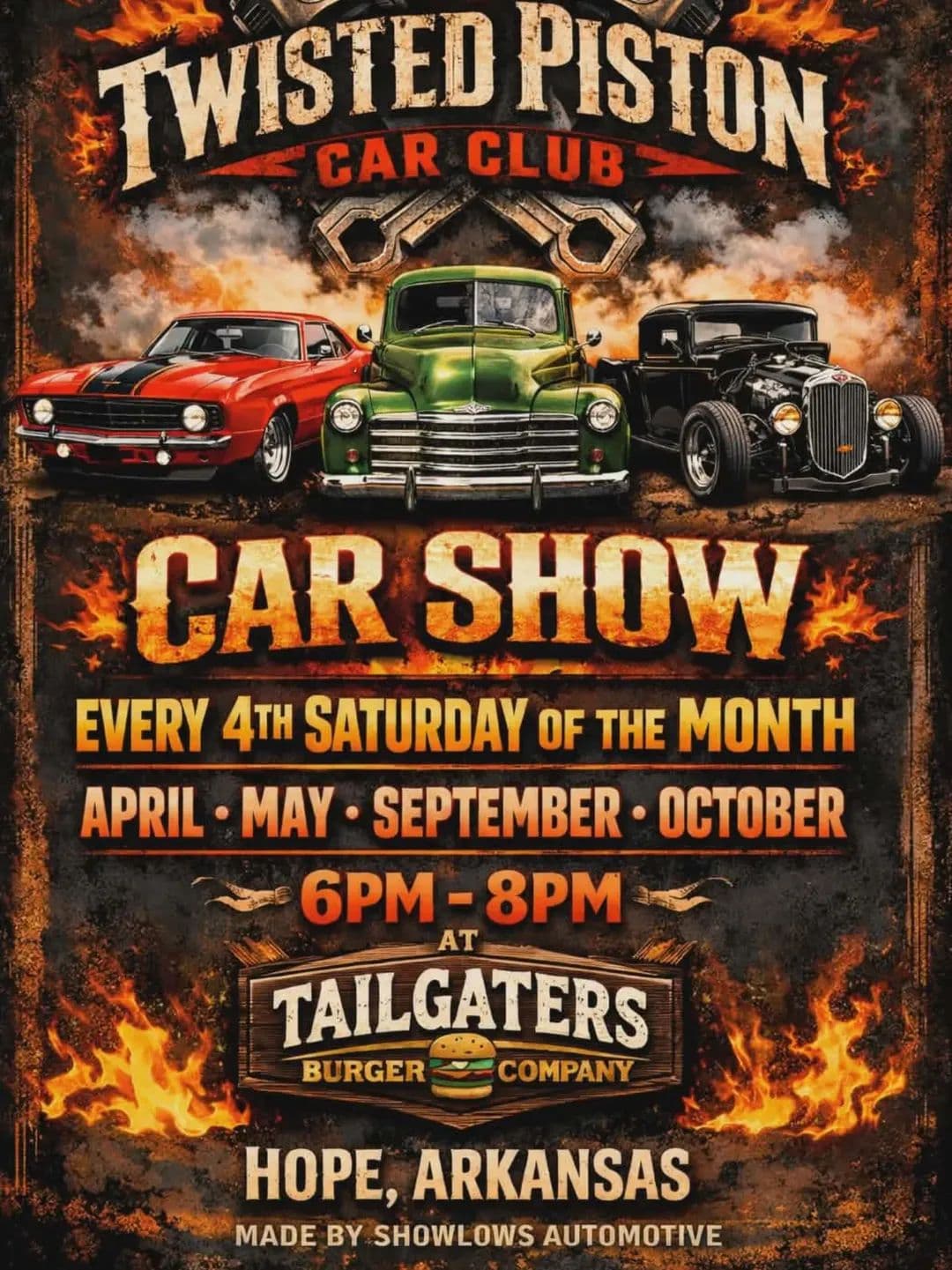 Twisted Piston Car Club Car Show