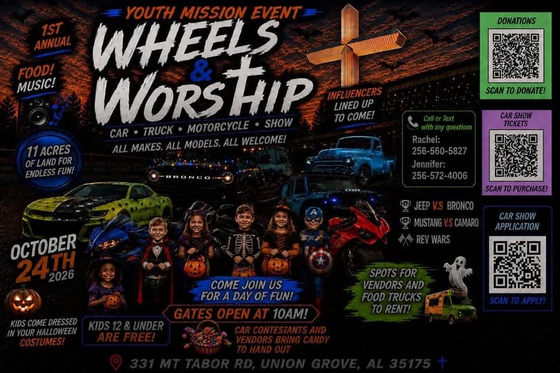 Wheels & Worship Youth Mission Event