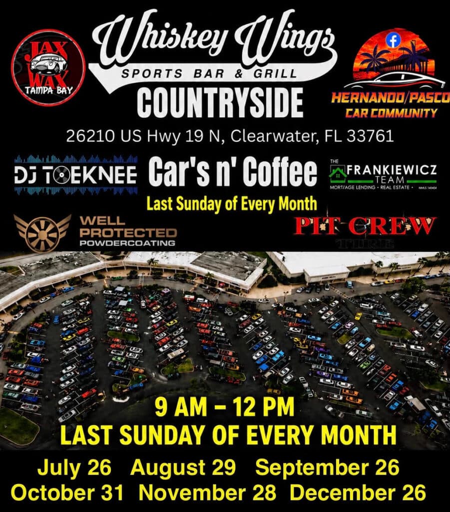 Whiskey Wings Countryside Cars n’ Coffee