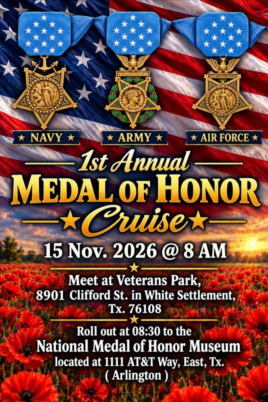 1st Annual Medal of Honor Cruise