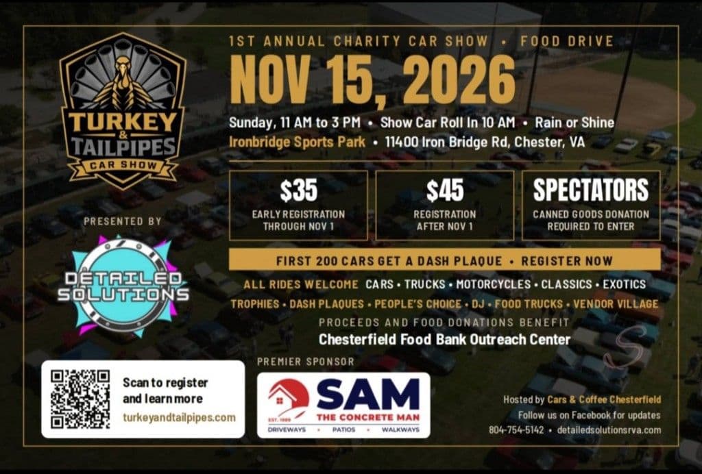 1st Annual Turkey & Tailpipes Car Show