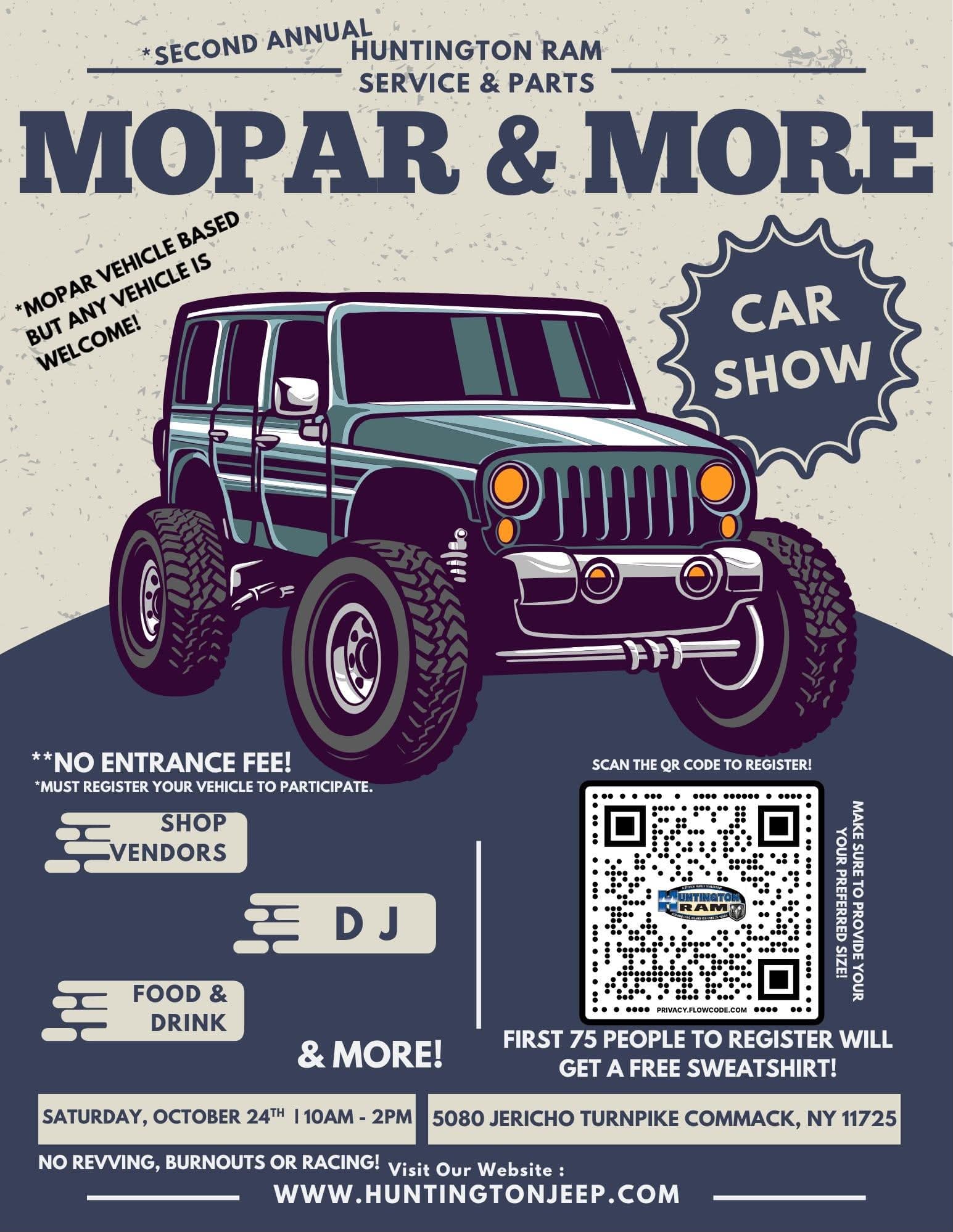 2nd Annual Mopar & More Car Show