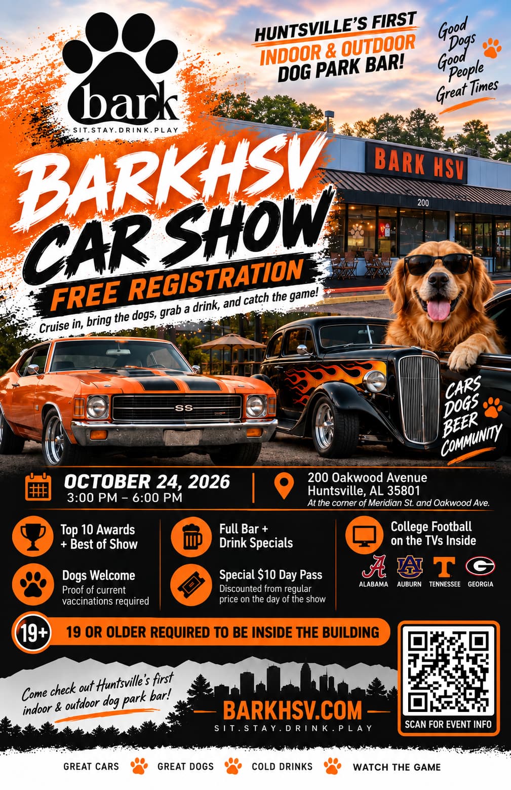 BARKHSV Car Show 2026 - Huntsville, AL