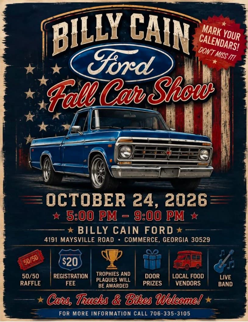 Billy Cain Ford Fall Car Show