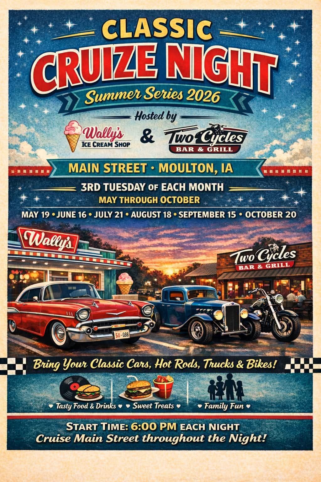 Classic Cruize Night Summer Series 2026