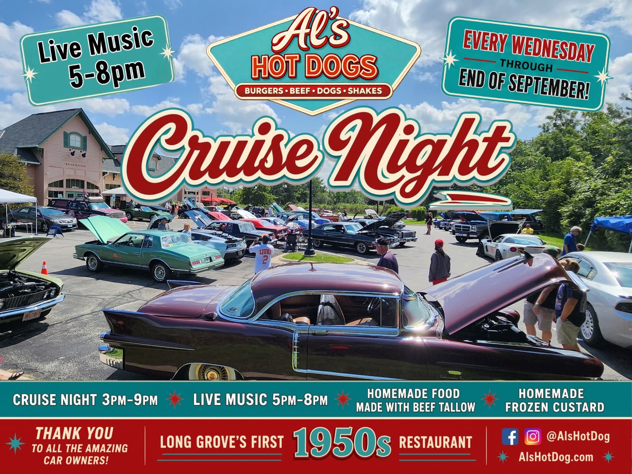 Cruise Night at Al’s Hot Dogs