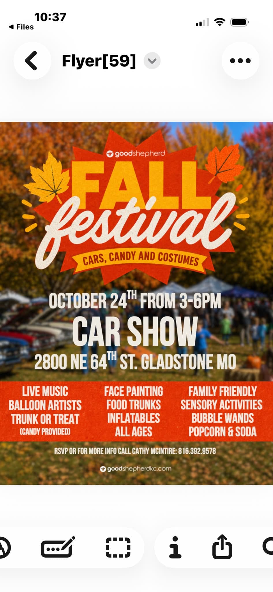 Good Shepherd Fall Festival Car Show