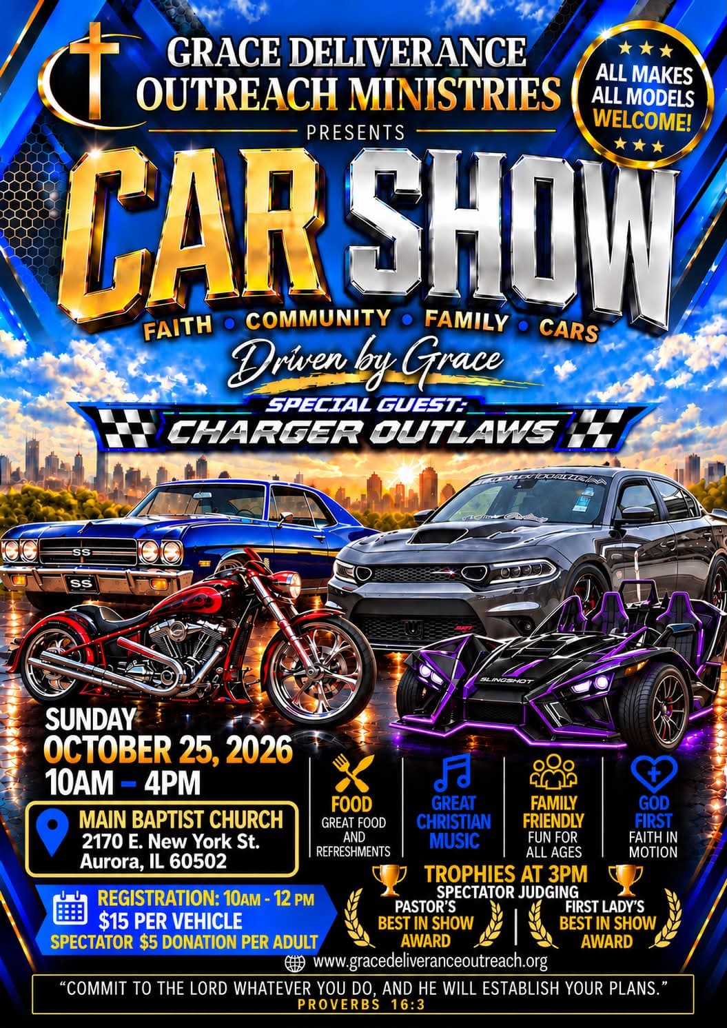Grace Deliverance Outreach Ministries Car Show