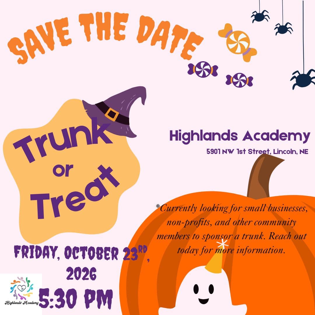 Highlands Academy Trunk or Treat