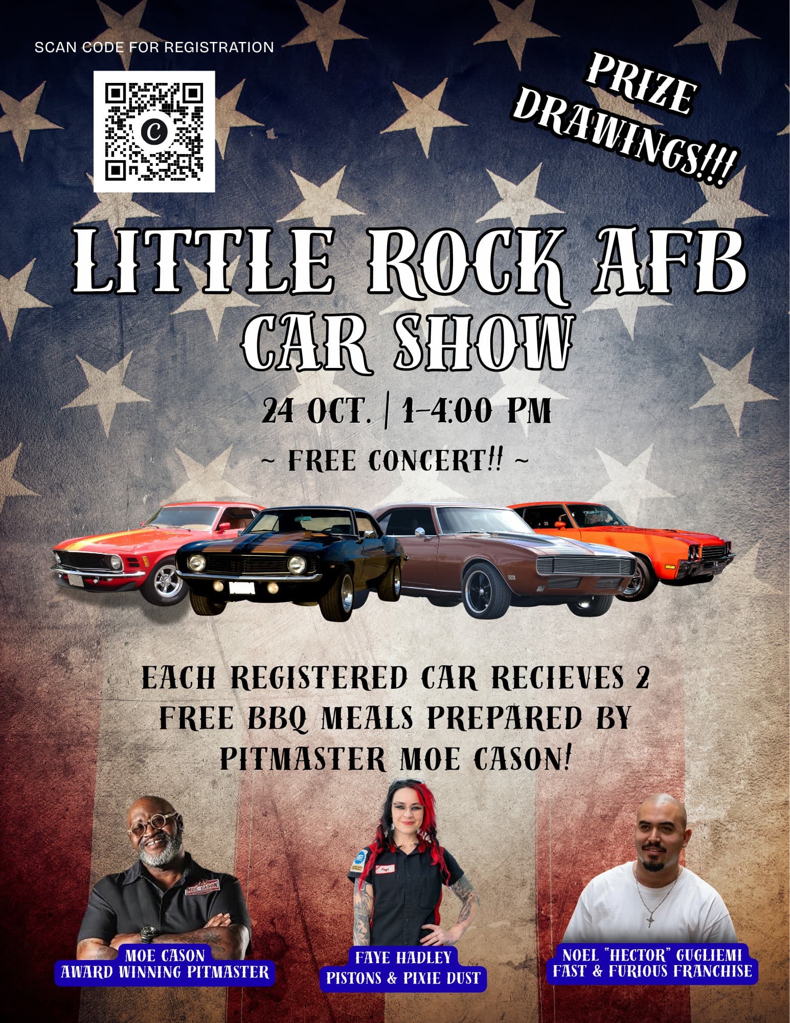 Little Rock AFB Car Show