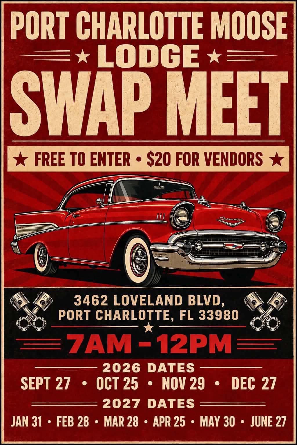 Port Charlotte Moose Lodge Swap Meet