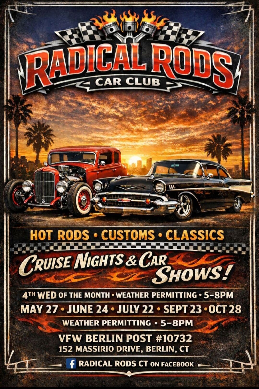 Radical Rods Car Club Cruise Nights & Car Shows