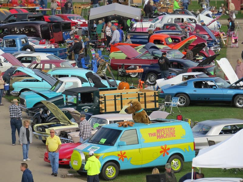 Shawano Wisconsin Flea Market Car Show