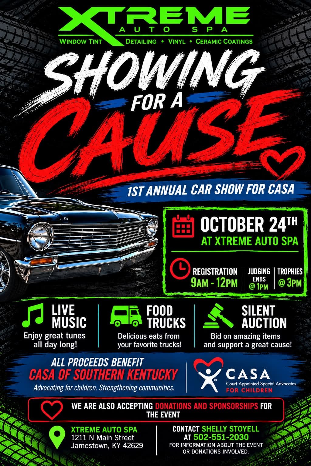Showing for a Cause: 1st Annual Car Show for CASA