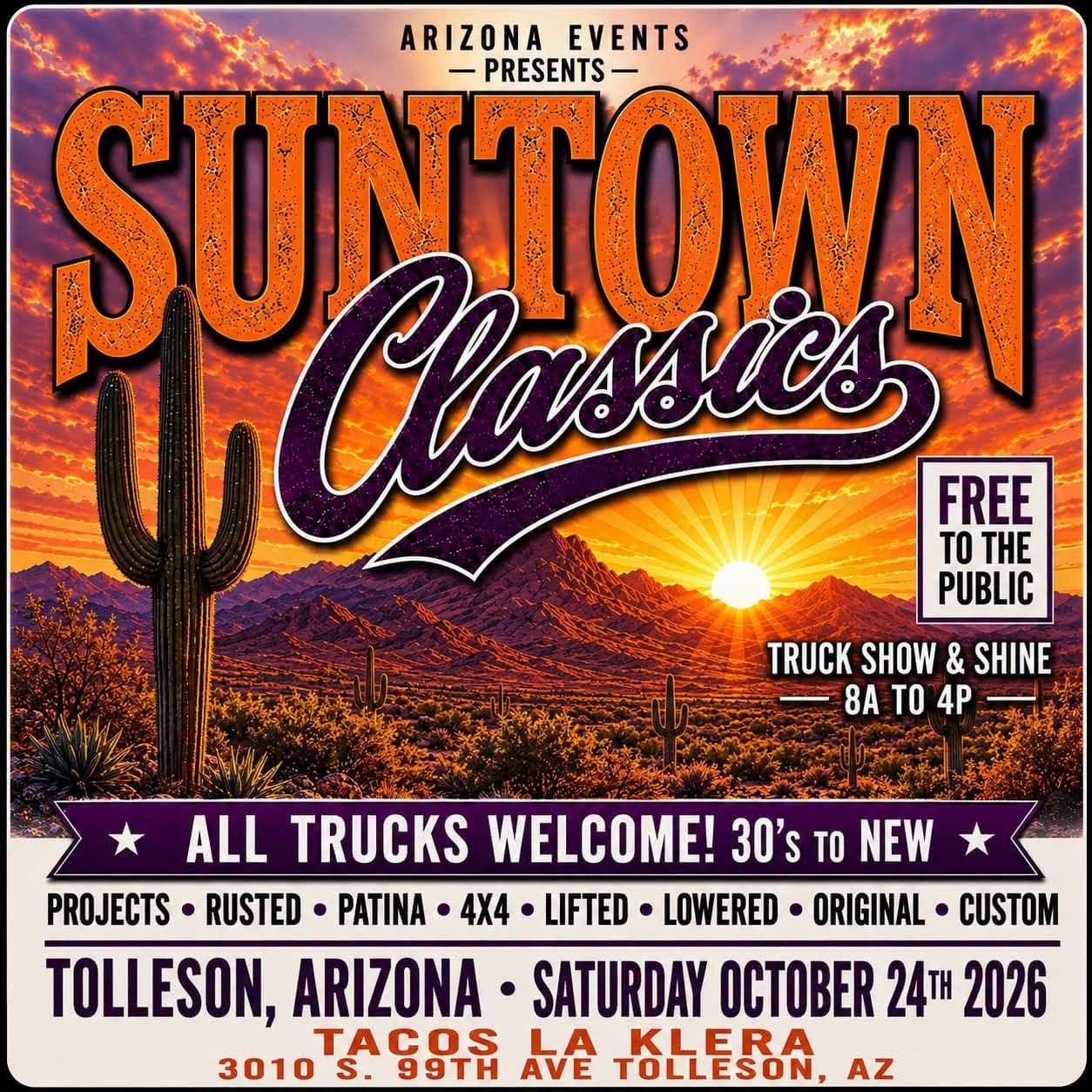 Suntown Classics Truck Show & Shine