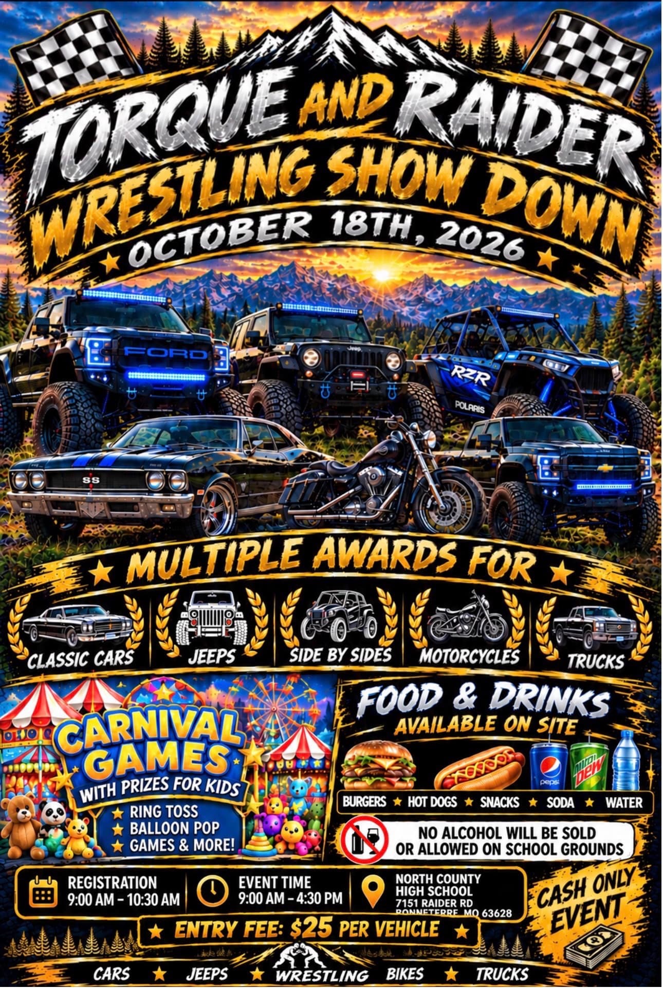 Torque and Raider Wrestling Showdown