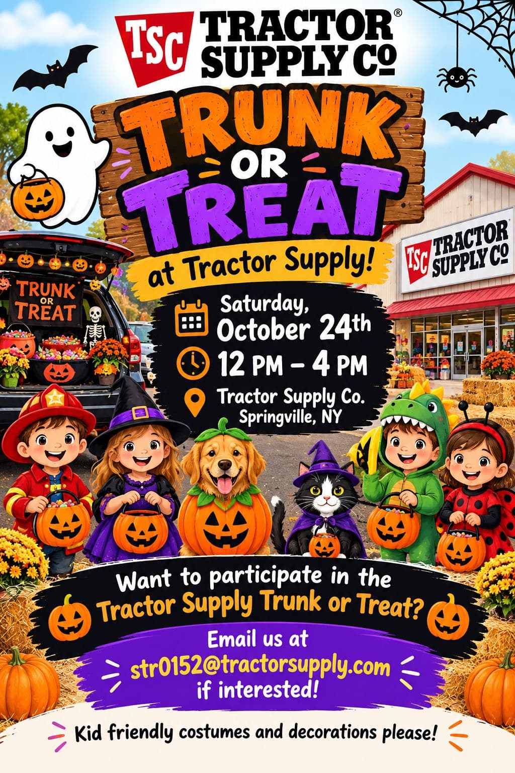 Tractor Supply Trunk or Treat
