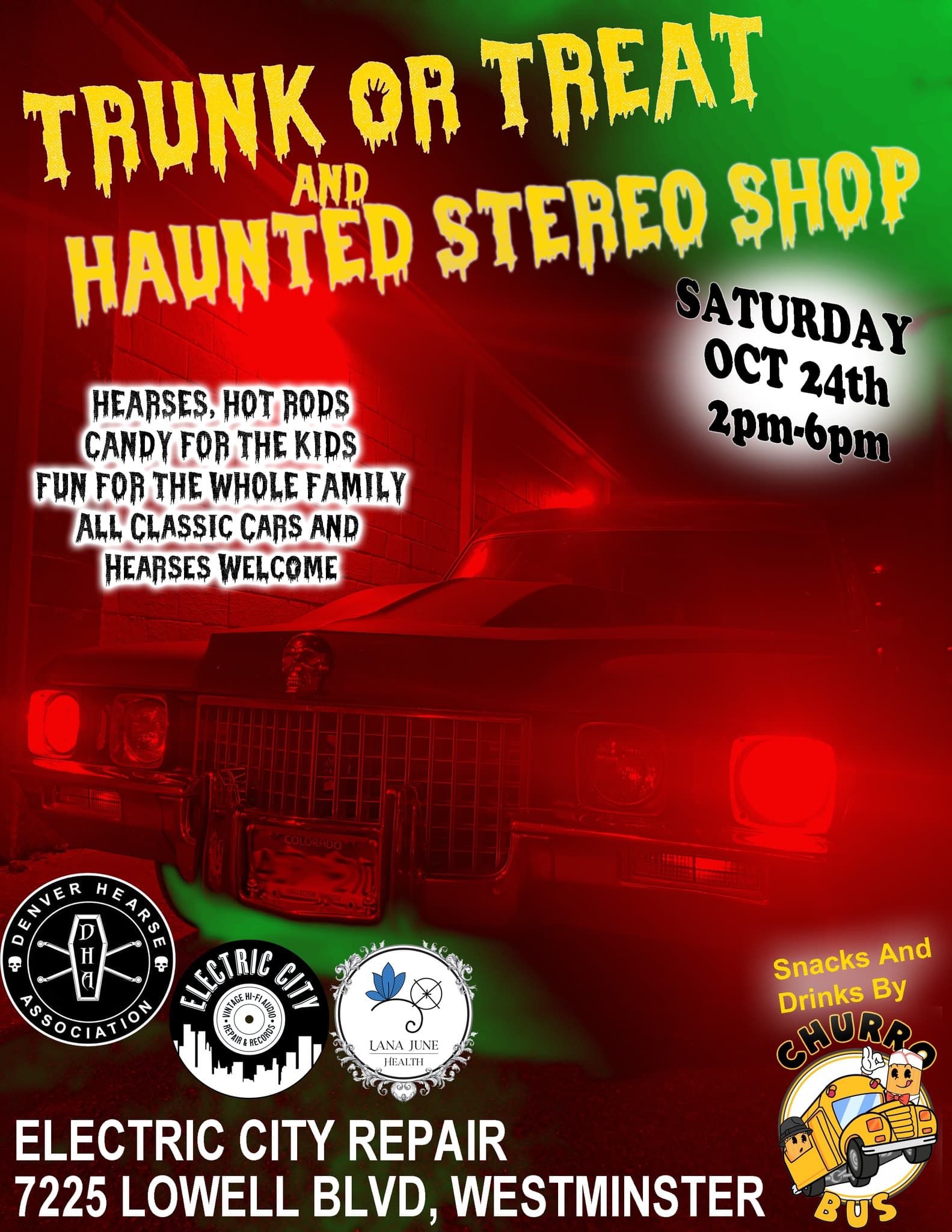 Trunk Or Treat and Haunted Stereo Shop