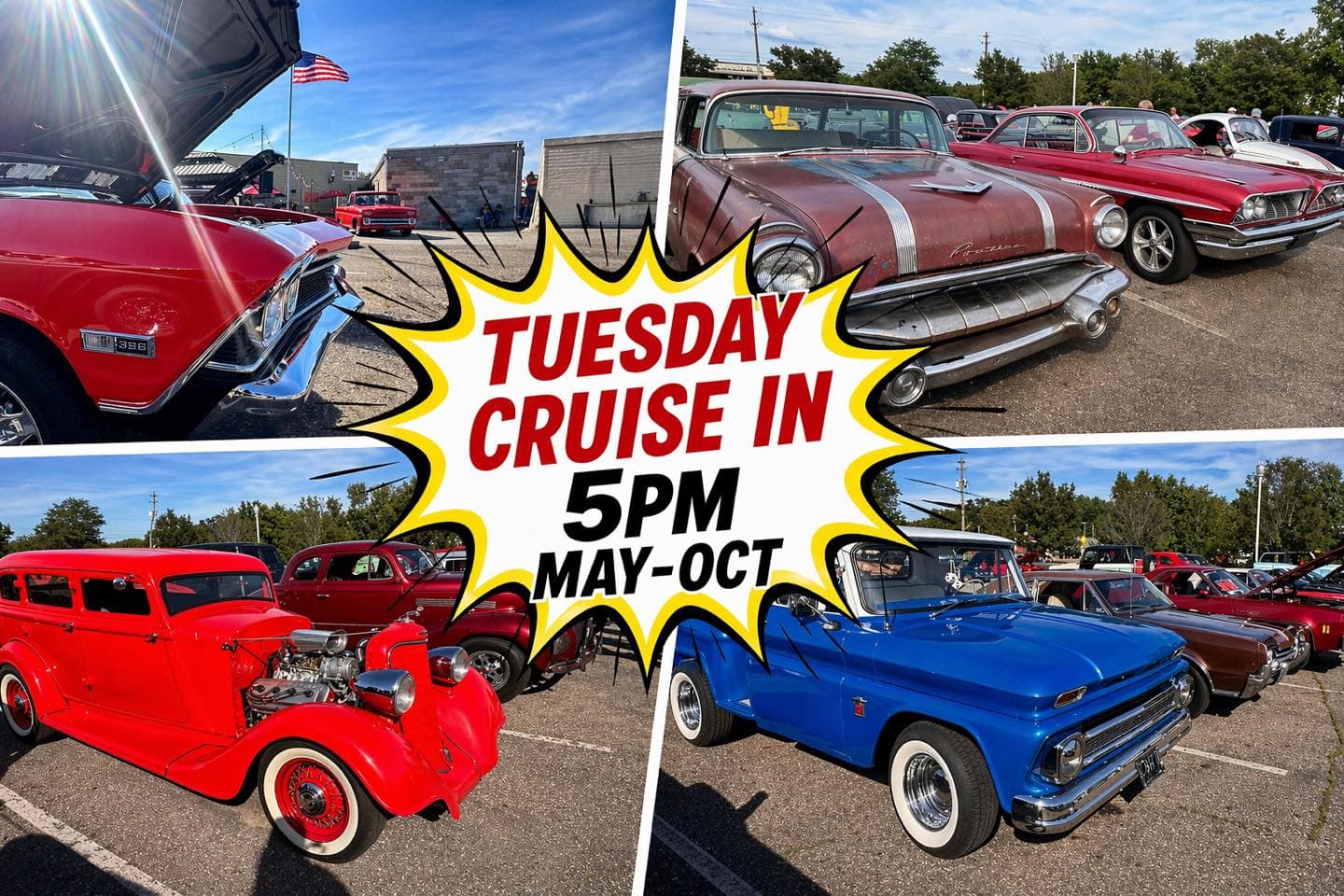 Tuesday Cruise In at Firehouse Pub & Grille