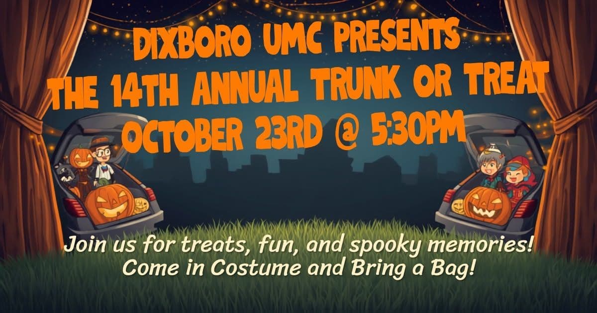14th Annual Dixboro Trunk or Treat