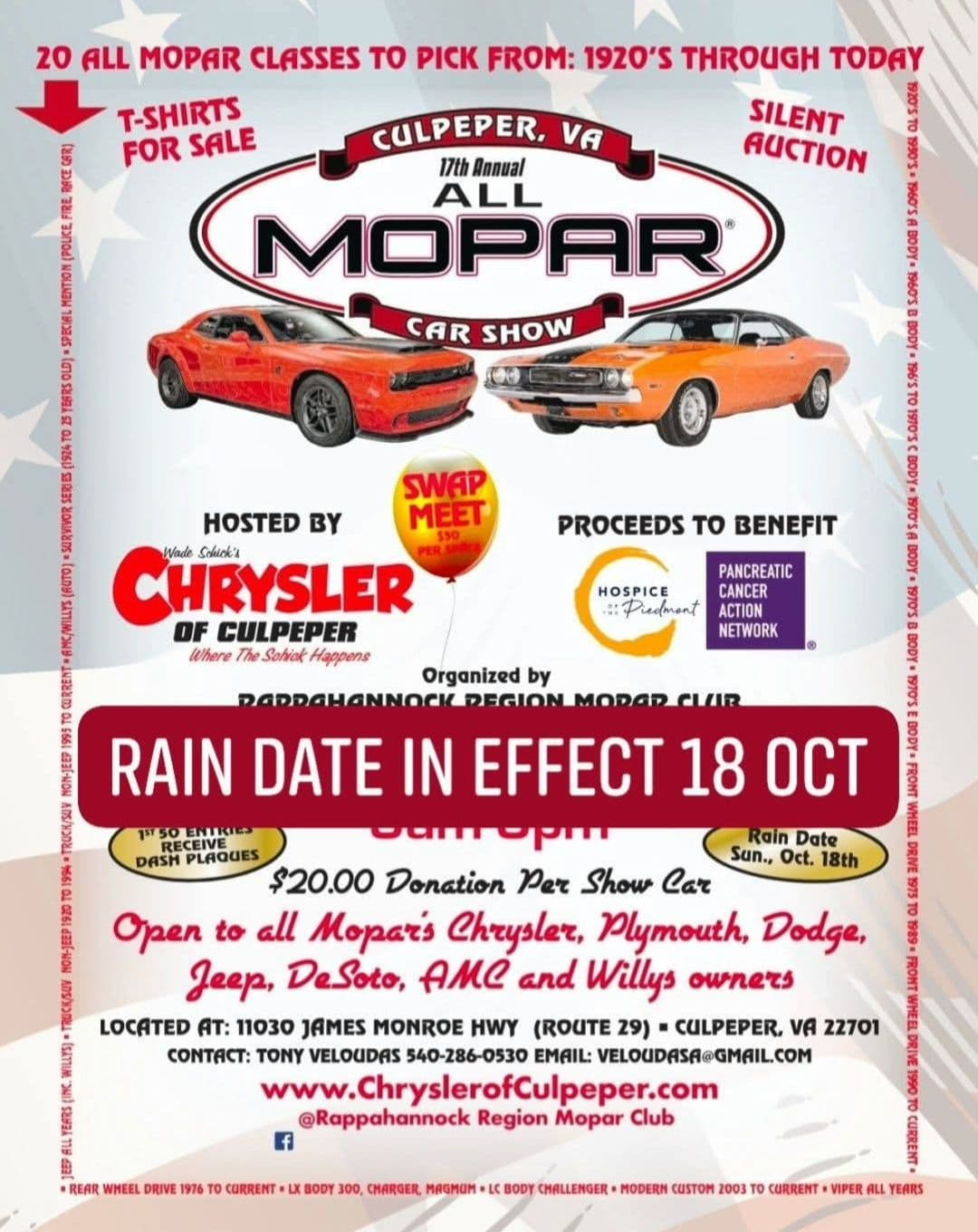 17th Annual All Mopar Car Show