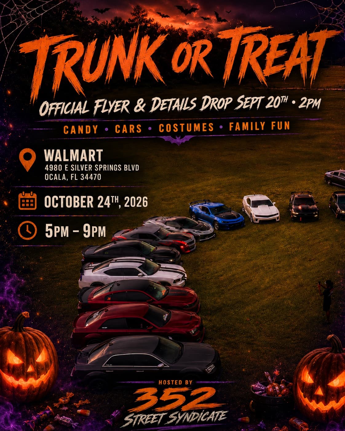 352 Street Syndicate Trunk or Treat