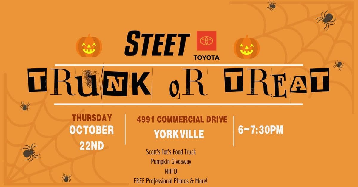 3rd Annual Trunk or Treat at Steet Toyota