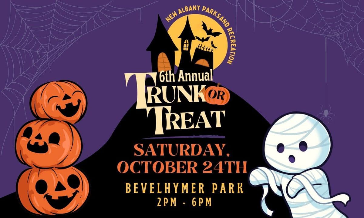 6th Annual New Albany Parks and Recreation Trunk or Treat
