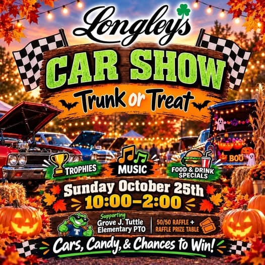 Longley’s Car Show Trunk Or Treat