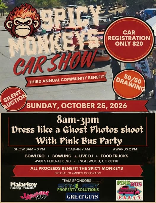 Spicy Monkeys Car Show