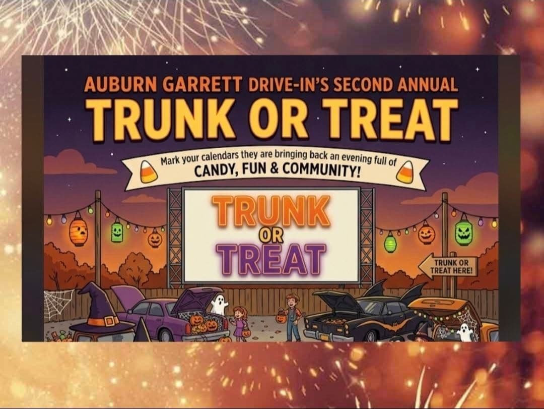 Auburn Garrett Drive-In’s Second Annual Trunk or Treat