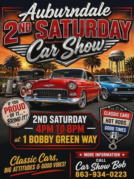 Auburndale 2nd Saturday Car Show