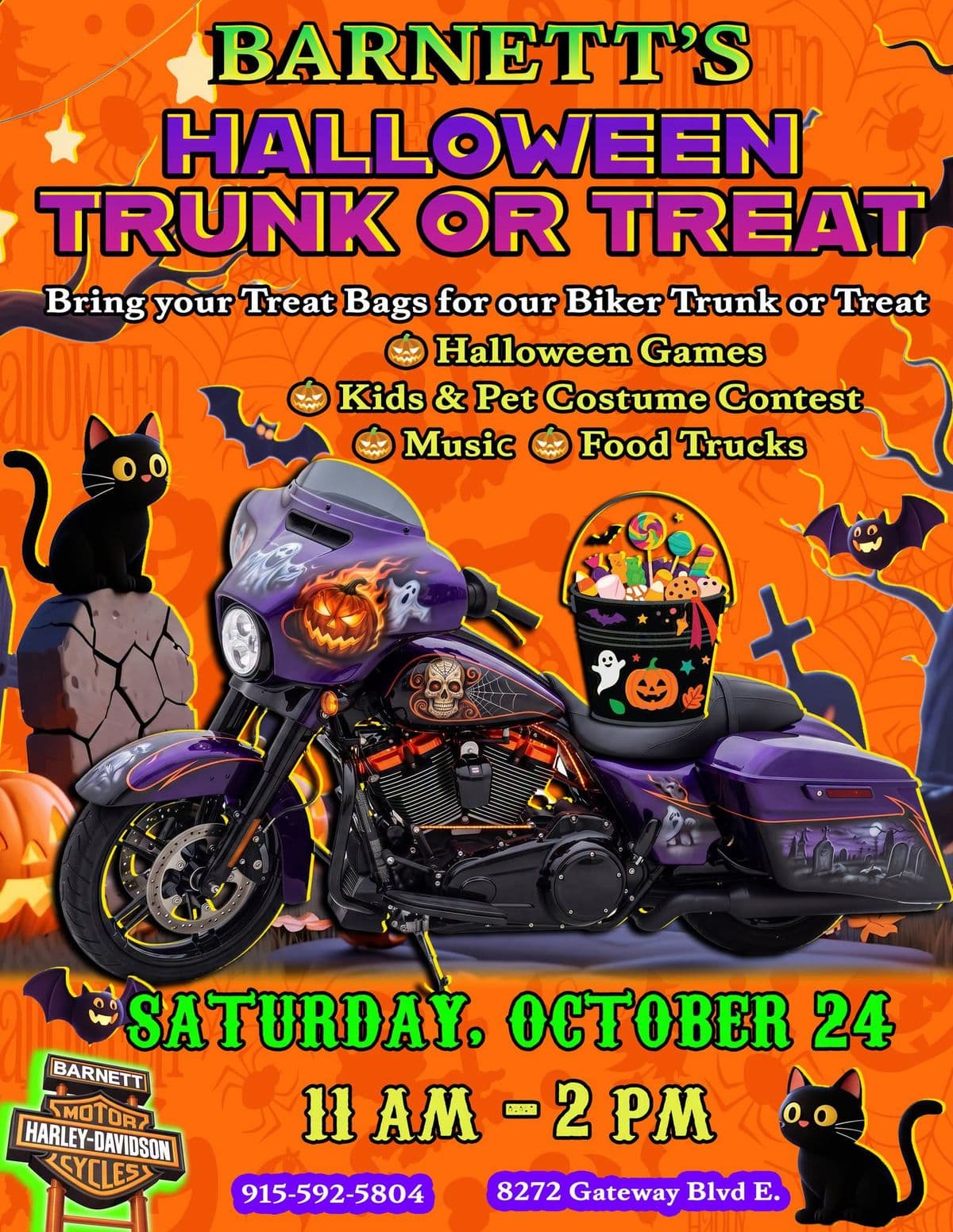 Barnett’s Halloween Trunk or Treat