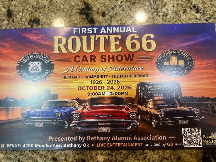 Bethany Alumni Association First Annual Route 66 Car Show