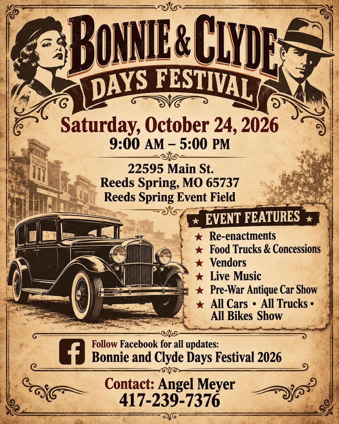 Bonnie & Clyde Days Festival