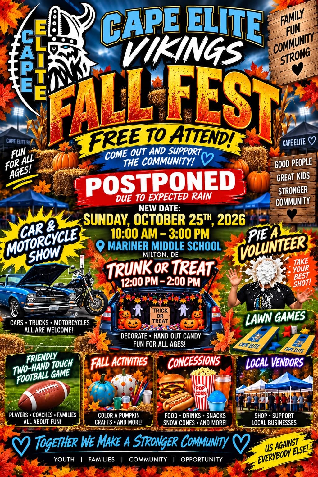 Cape Elite Vikings Fall Fest