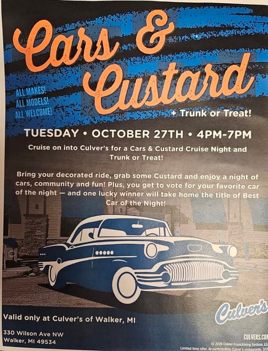 Cars & Custard + Trunk or Treat