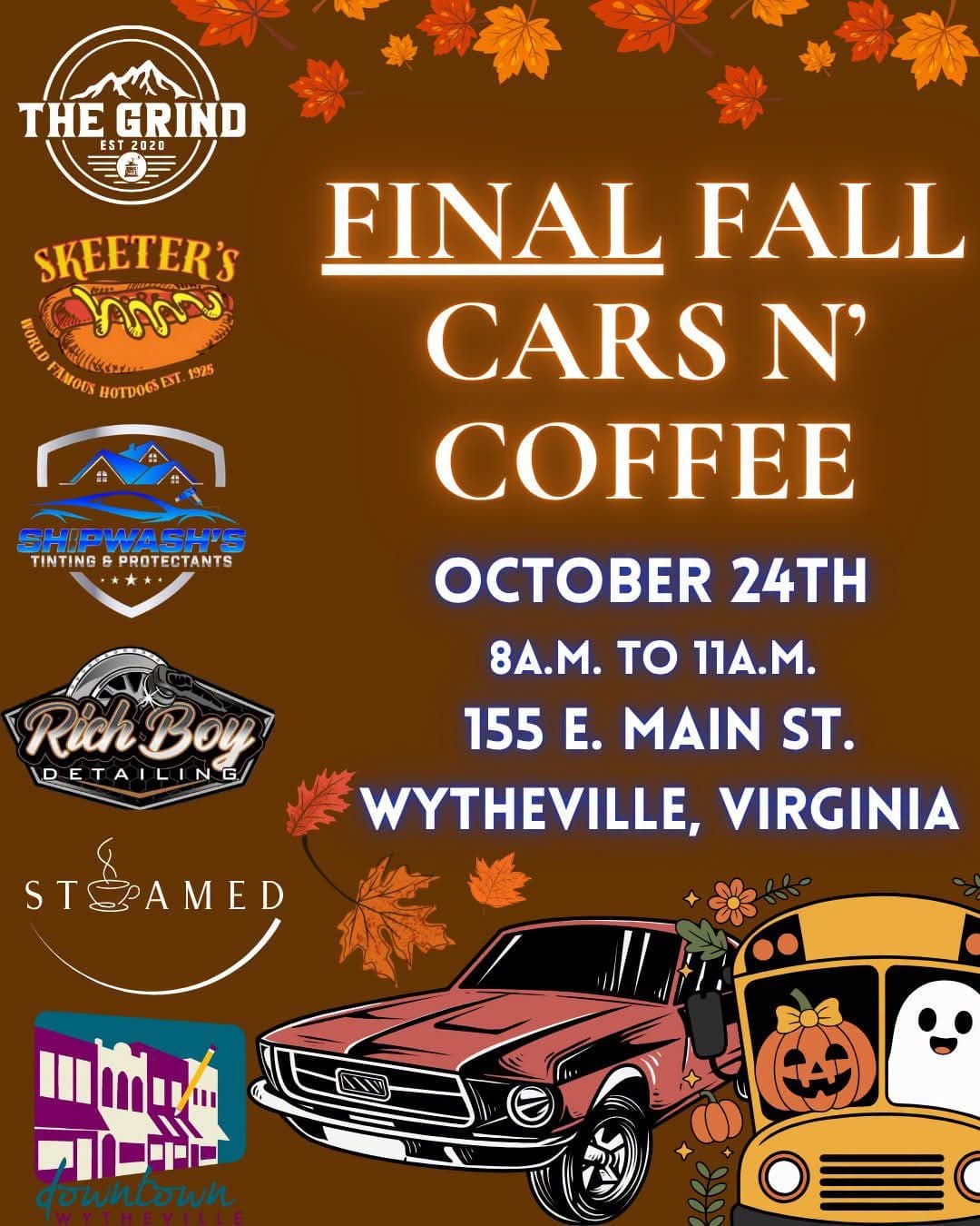 Cars N Coffee South West Virginia Final Fall Cars N’ Coffee